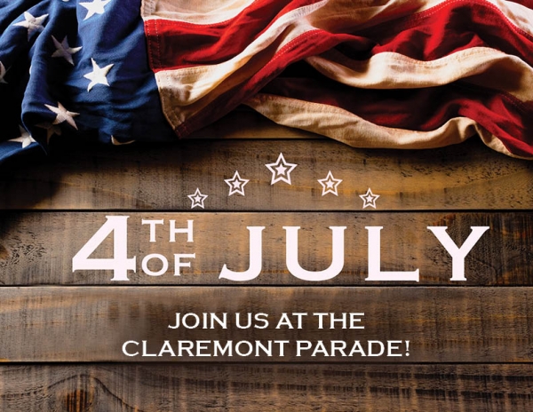 4th of July Claremont Parade | Walk or Bike with Granite Creek | Meet at 9AM, Parade at 10AM