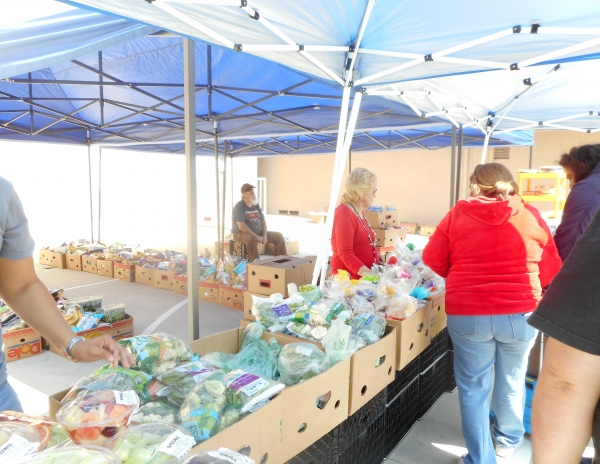 NEW MONTHLY Women Helping at the Food Bank in Upland, 3rd Saturdays, meet at 8:00 am!