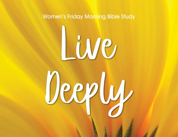 WINTER WOMEN’S FRIDAY MORNING BIBLE STUDY now meeting on Fridays, 9:30 - 11:30 am.