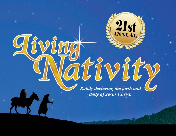 VOLUNTEER FOR LIVING NATIVITY Dec 15-18 with parking, ushers and registration needed!